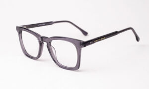 Square Transparent Grey Printed