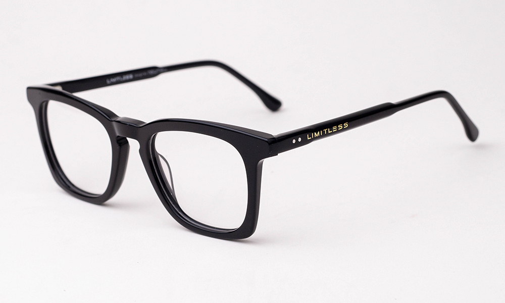 Premium Acetate Shining Black Eyeglass - Image 2