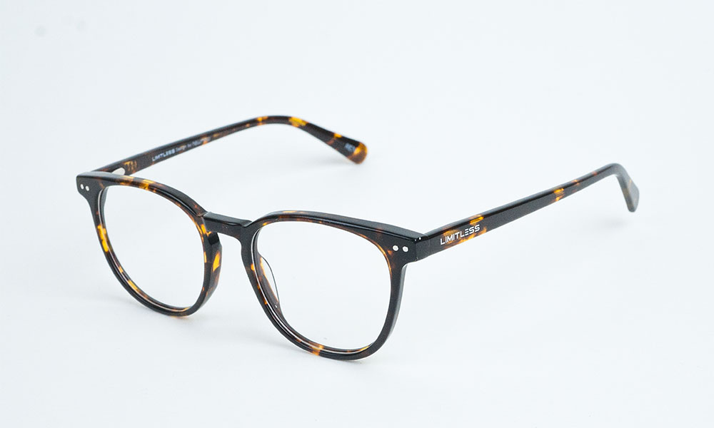 Limitless Round Animal Printed Acetate Frame