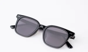 Shining Black Nylon Sunglass : Mens Sunglass