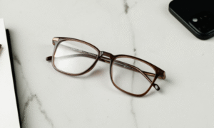 Blake Shining Brown Eyeglasses