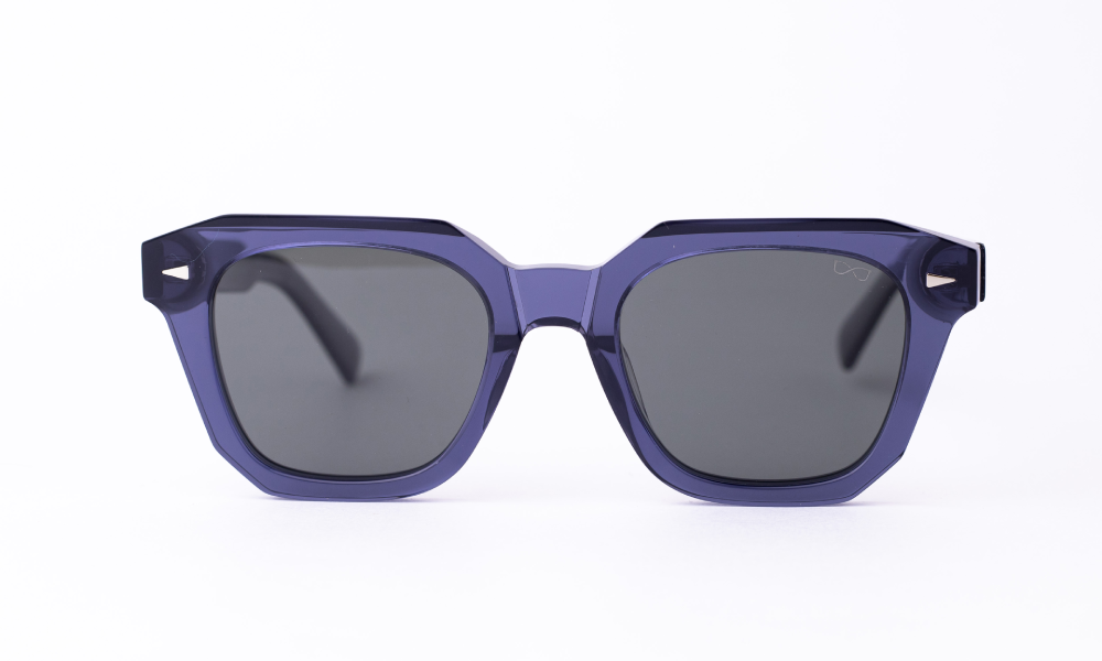 Premium Transparent Blue Sunglasses
