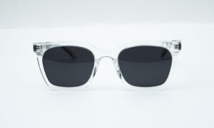 Flat Rock Transparent Black