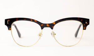 Golden Printed Clubmaster