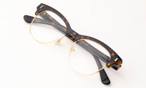 Golden Printed Clubmaster