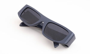 Wrap Over Grey Black Sunglasses