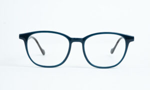 Blue Brown Mix Square Eyeglass