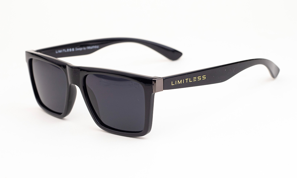 Shining Black Polarized Sunglasses - Image 3