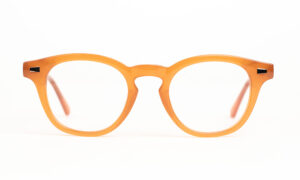 Orange Round Eyeglass