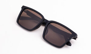 Matte Black Brown Lens