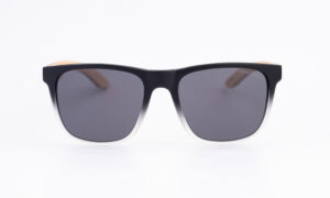 Matte Transparent Black Sunglass