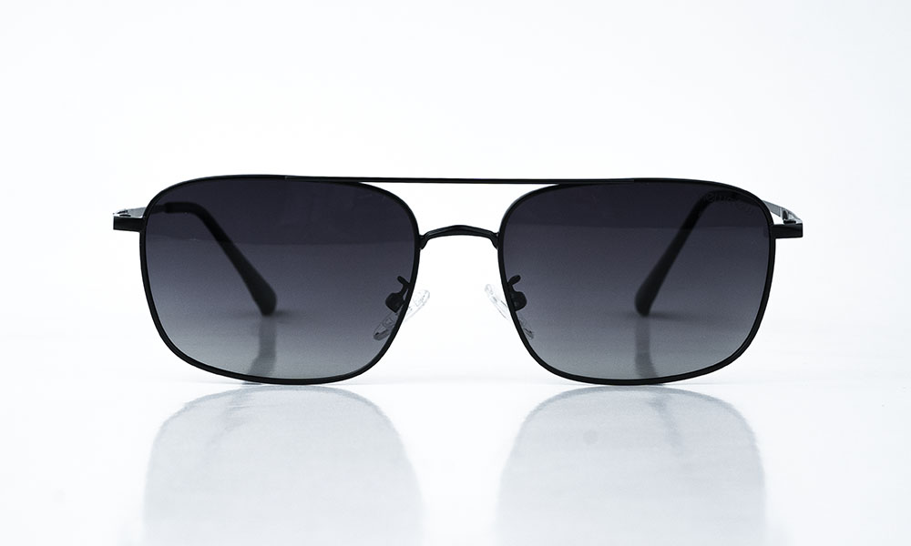 Polarized Shaded Black Sunglass