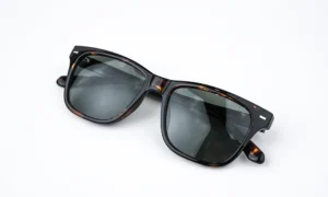Square Printed Green Sunglasses