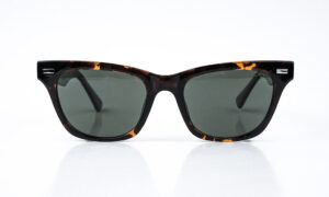 Shiny Printed Square Sunglass