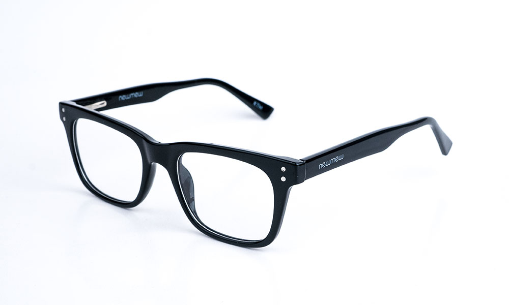 Square Shiny Black Eyeglass - Image 3