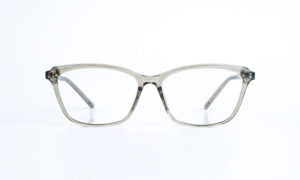 Square Transparent Olive Eyeglass