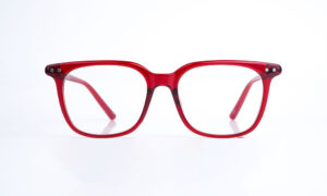 Square Shape Red Eyeglass