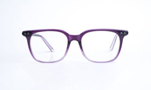 Square Shape Purple Eyeglass