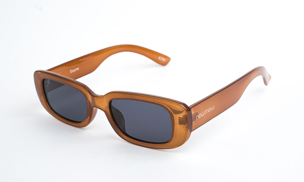 Elayne Orange Black Sunglass