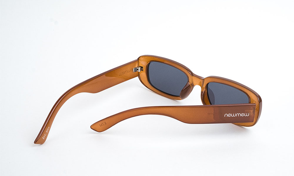 Elayne Orange Black Sunglass