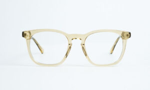 Acetate Peach Square Eyeglasses