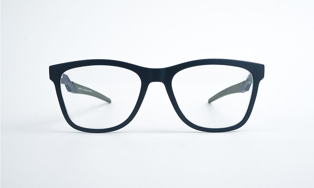 Limitless Matte Blue Square Eyeglasses