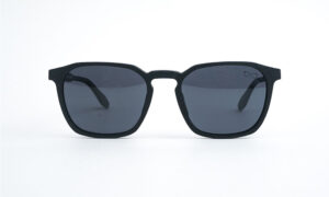 Matte Black Square Sunglass