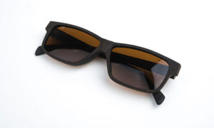 Matte Brown Rectangle Sunglasses