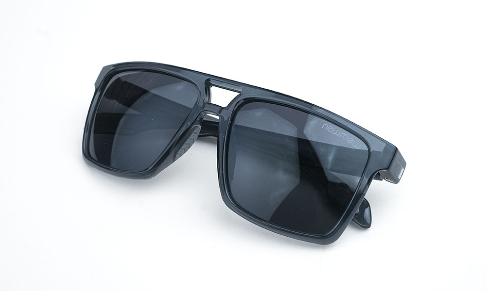 Transparent Grey Sporty Sunglasses