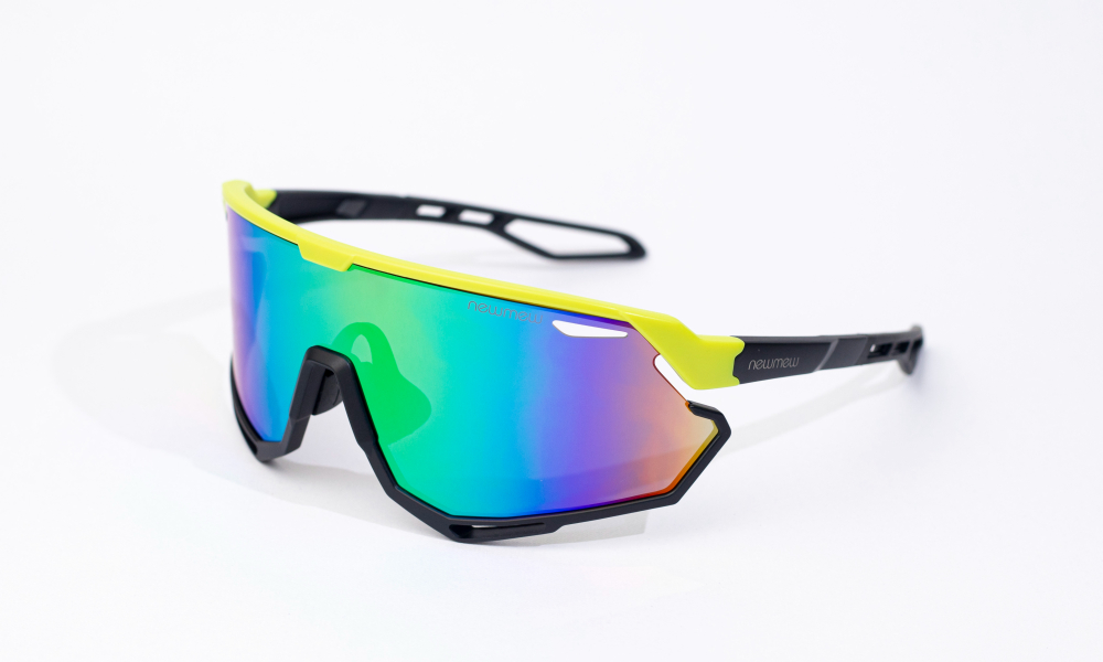 Black Green Mercury Sporty Sunglasses