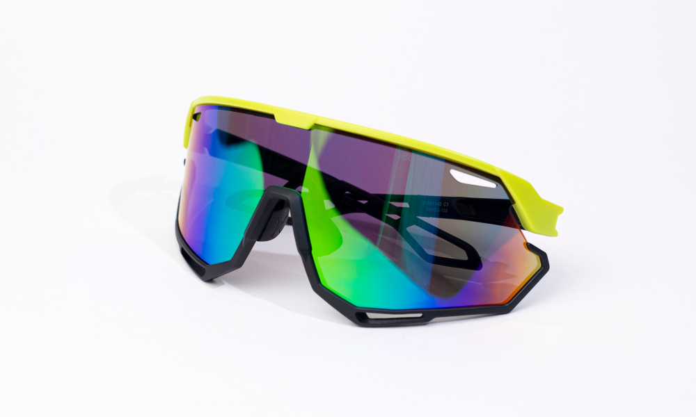 Black Green Mercury Sporty Sunglasses