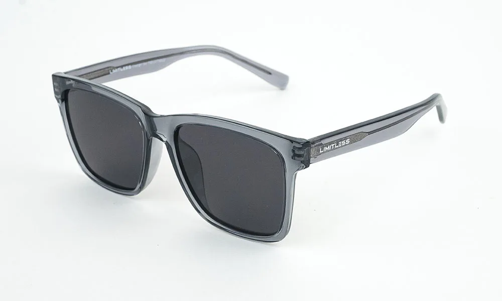 Limitless Transparent Grey Sunglass