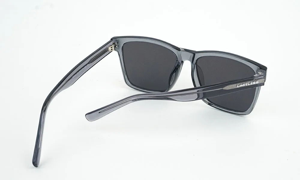 Limitless Transparent Grey Sunglass