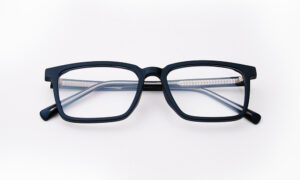 Matte Black Square Eyeglass