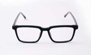 Matte Black Square Eyeglass