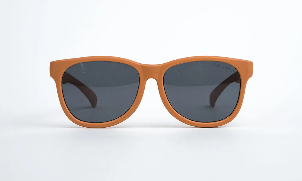 Matte Orange Kids Sunglass