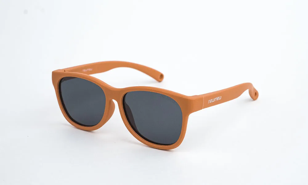 Matte Orange Kids Sunglass
