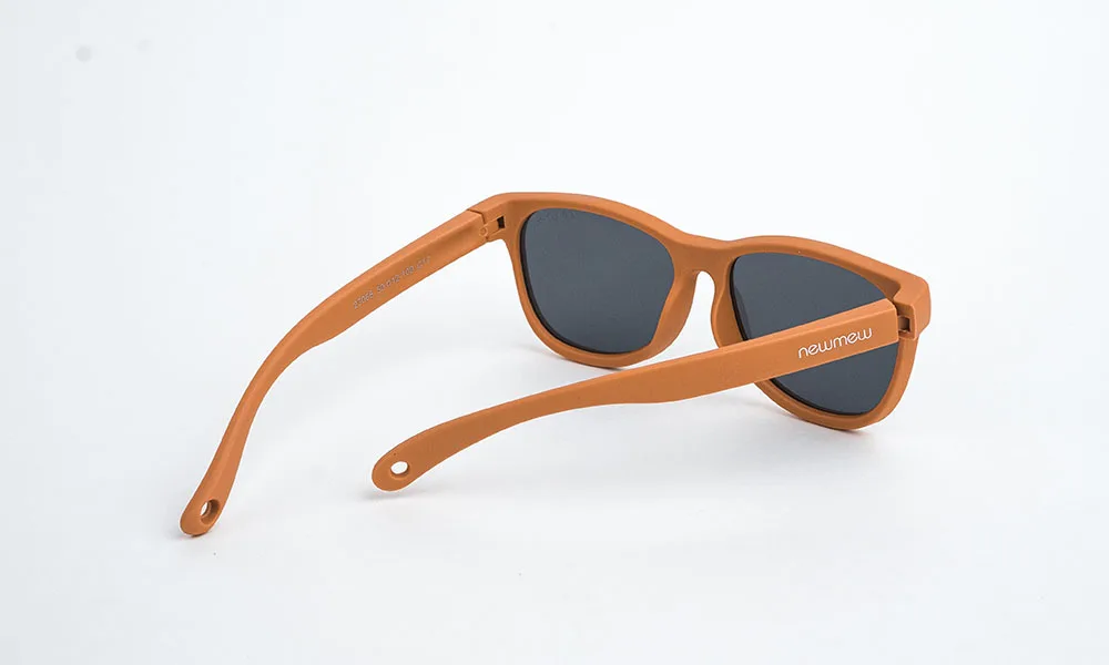Matte Orange Kids Sunglass