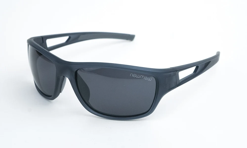 Gun Matte Black Sporty Sunglass