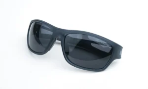 Gun Matte Black Sporty Sunglass