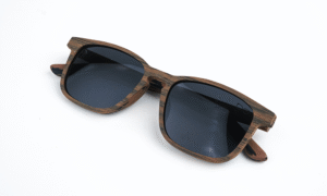 Printed Wooden Square Sunglass