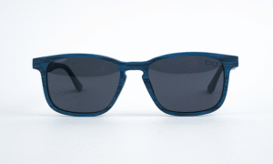 Printed Wooden Blue Sunglass