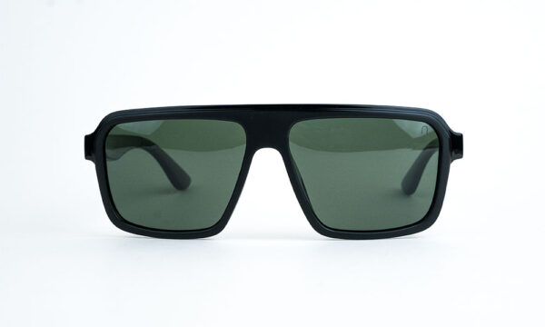 Green Polarized Lens aviator sunglasses for heart shaped faces