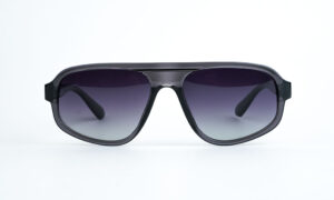 Transparent Grey Aviator Sunglass
