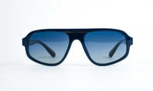 Blue Polarized Aviator Sunglass