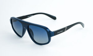 Blue Polarized Aviator Sunglass
