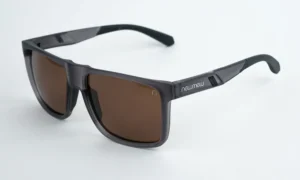 Matte Grey Polarized Sporty Sunglass