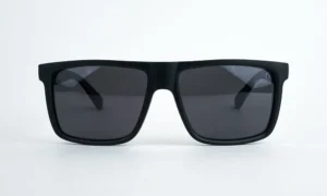 Matte Black Polarized Sporty Sunglass