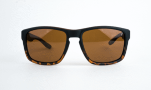 Matte Brown Printed Sunglass