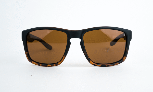 Newmew Brown Printed square sunglass for round faces